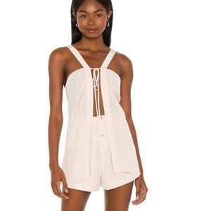 NWT: L'ACADEMIE - Women's open front tie Naomi Top